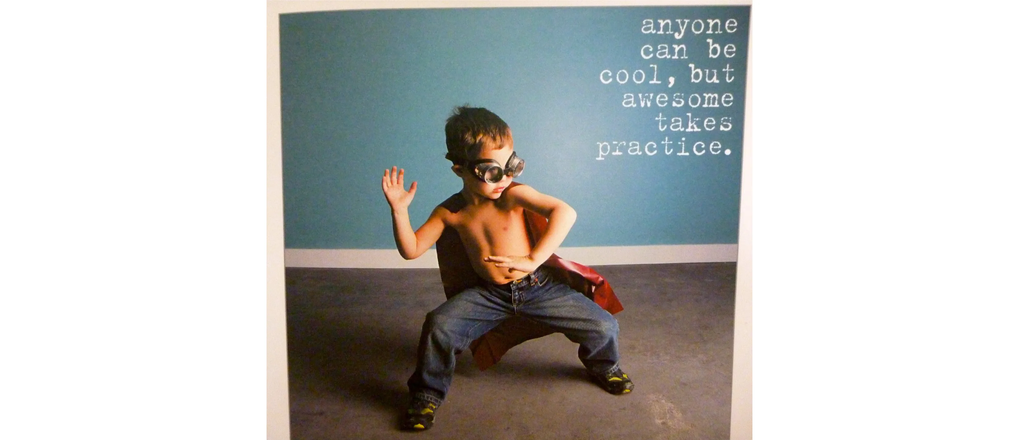 Practice makes you awesome